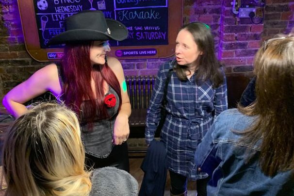 Bee from BUCKLE N BOOTS with The Shires.